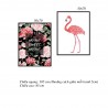 Bộ 2 Tranh Flamingoes And Rose-Thế giới đồ gia dụng HMD
