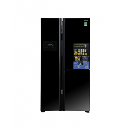 Tủ Lạnh Side By Side Inverter Hitachi R-M700PGV2(GBK)