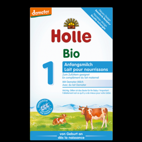Sữa bò công thức hữu cơ Holle 1 (400g)