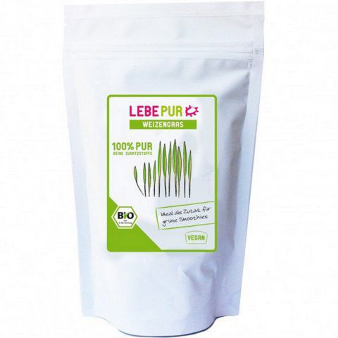 Bột cỏ lúa mì hữu cơ Lebepur (125g)-Thế giới đồ gia dụng HMD