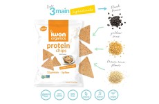 Snack bổ sung protein hữu cơ Iwon (42g) vị quế-Thế giới đồ gia