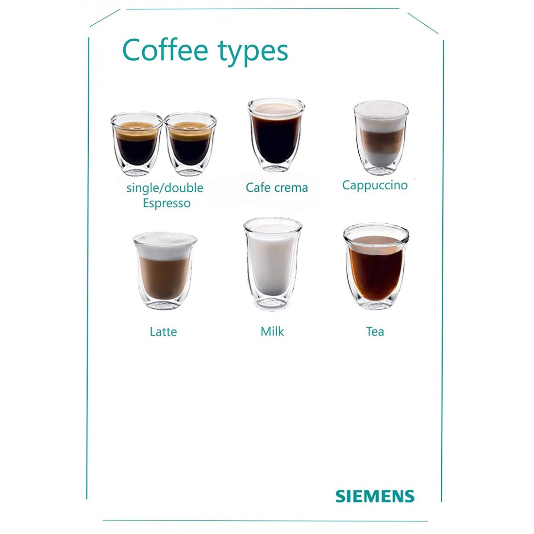 Máy pha cà phê hoàn toàn tự động Siemens EQ3-S 500-