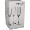 Bộ 4 ly pha lê Mikasa Champagner 250 ml- thegioidogiadung.com.vn