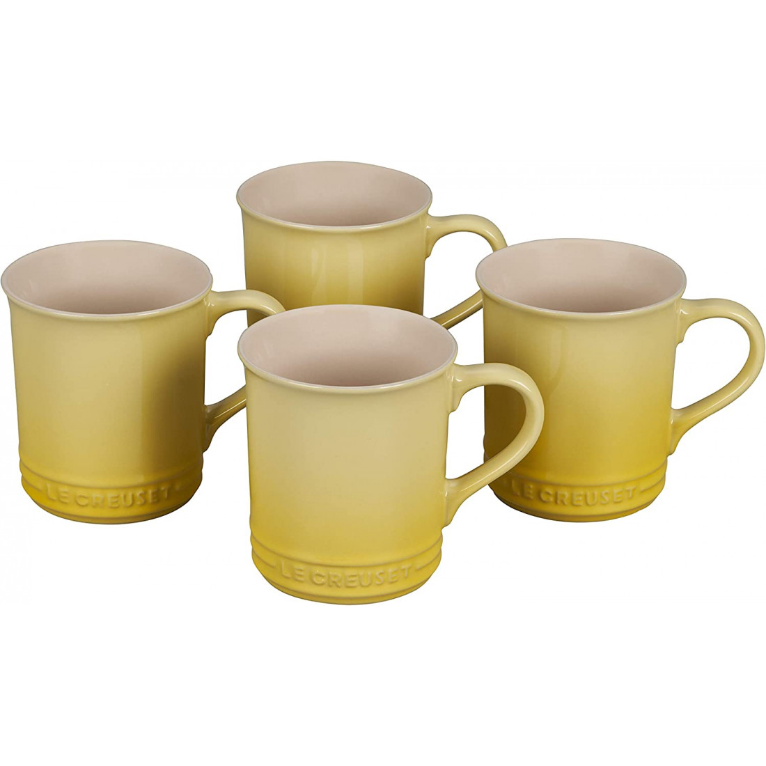Bộ cốc sứ Le Creuset Stoneware Mugs, 4 cốc