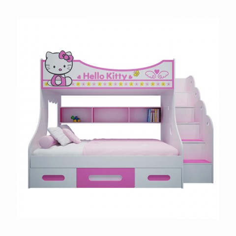 Giường trẻ em Hello Kitty-Thế giới đồ gia dụng HMD