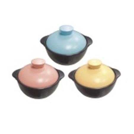 Pastel Ceramic Pot 2550ml (pink, yellow, blue)