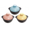 Pastel Ceramic Pot 2550ml (pink, yellow, blue)-Thế giới đồ gia